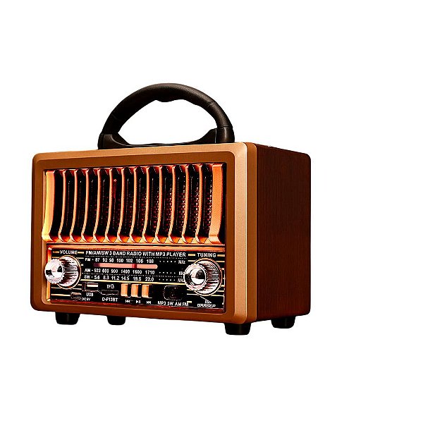 CAIXA DE SOM APARELHO RECEPTOR DE RADIO D-F13BT (TTD)