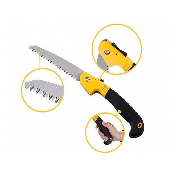 SERROTE MANUAL PARA PODA DOBRAVEL 7POLEGADAS BOM-1533