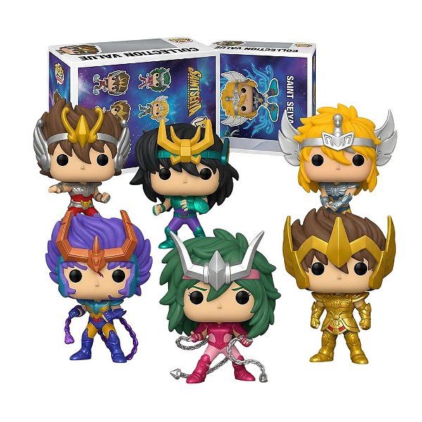 BONECOS CAVALEIROS DO ZODIACO