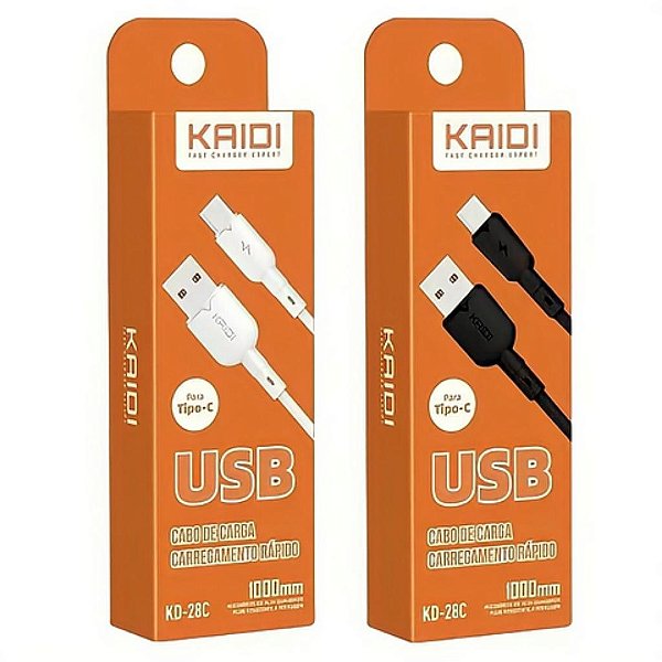 CABO DE CARREGADOR USB KD-28C