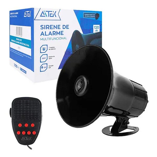 BUZINA MULTIFUNCIONAL 20W 12V SIGMA-S213