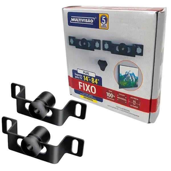 SUPORTE FIXO PARA TV DE 14" A 84" M1-PR