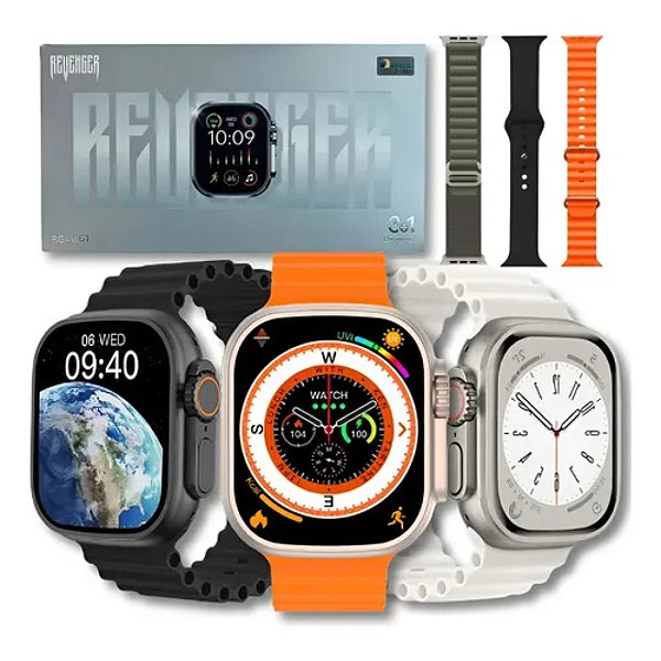 RELOGIO DE PULSO INTELIGENTE SMARTWATCH TOUCH RG-W61