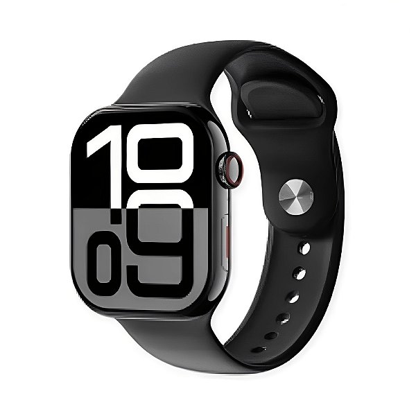 SMARTWATCH TOUCHSCREEN BLUETOOTH COM PULSEIRA E ASSISTENTE DE VOZ RG-W71