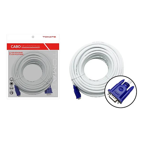 CABO VGA PARA VGA 15 MT MVG-1015