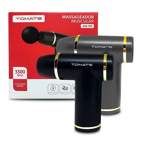 MASSAGEADOR ELETRICO MUSCULAR PORTATIL 8 VELOCIDADES AM-013