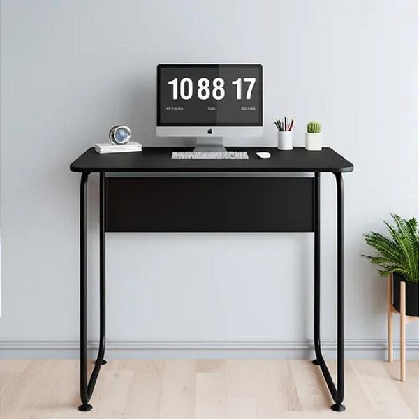 MESA COMPACTA PARA COMPUTADOR - PRETA