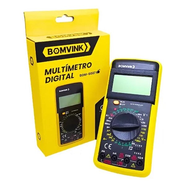 MULTIMETRO DIGITAL BOM 6007