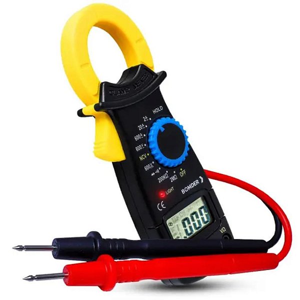 AMPERIMETRO DIGITAL ALICATE BOM 6004