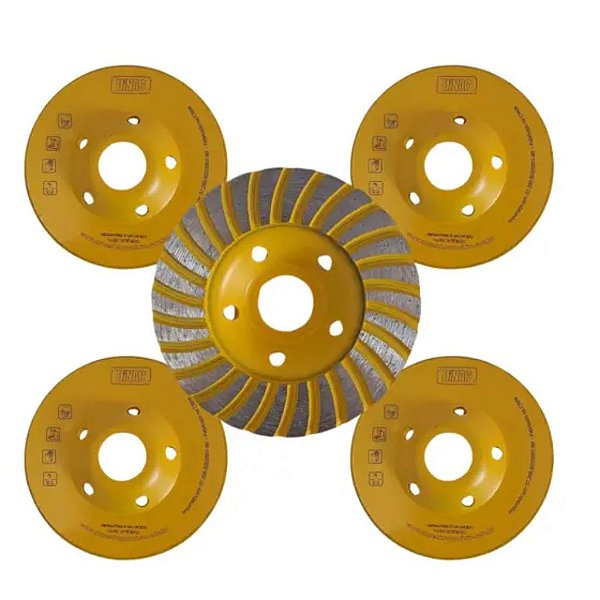 DISCO REBOLO DE DESBASTE - DIAMANTADO BOM-5119