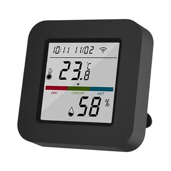 CONTROLE REMOTO UNIVERSAL COM SENSOR DE TEMPERATURA E UMIDADE - ALPHA-610 PRO