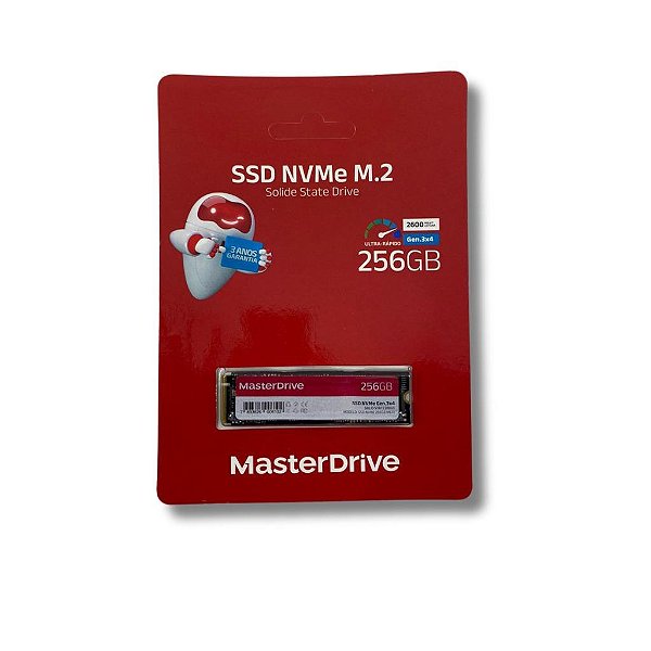 NVME 256GB MASTERDRIVE