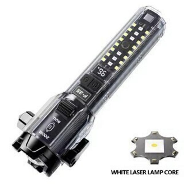 LANTERNA MANUAL COM LAMPADA LED MARCA ONISTEK  ON-LT028 TTD