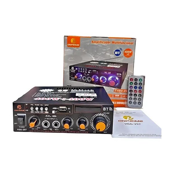 AMPLIFICADOR DE SOM PORTATIL 297