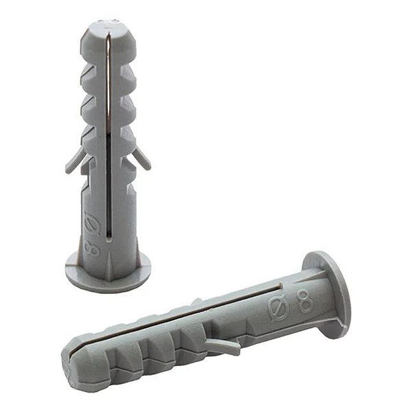 CONJUNTO DE BUCHAS 8MM 100 UNIDADES BOM-5308