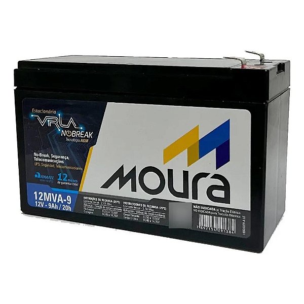 BATERIA 12MVA-9 MOURA