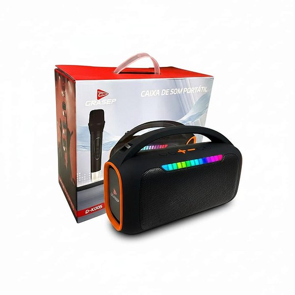 CAIXA PORTATIL SOM BLUETOOTH USB D-K005