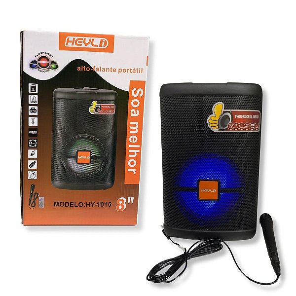 HY1015 CAIXA DE SOM RADIO FUNCAO MP3