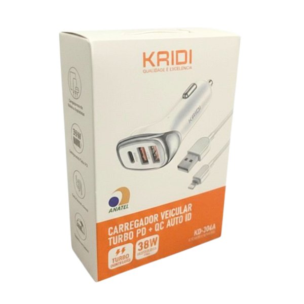 CARREGADOR VEICULAR KD-304A