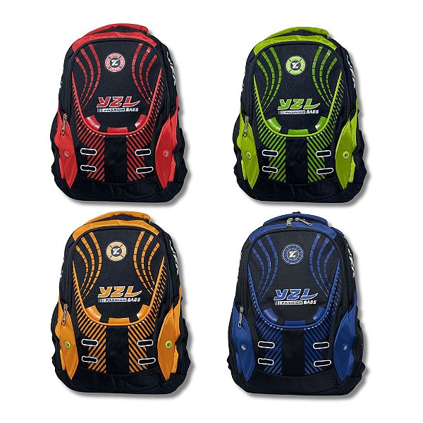 MOCHILA P/ USO DIARIO EM MATERIAL PLASTICO REF MO-1597