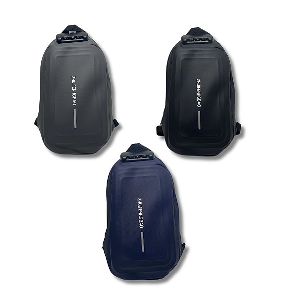 MOCHILA TRANSVERSAL EM MATERIAL PLASTICO REF MO-A906
