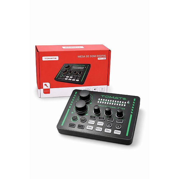 MESA DE SOM 2 NTERFACE USB COMPATIVEL COM:INSTRUMENTOS,FONES, MICROFONES  MPS-004