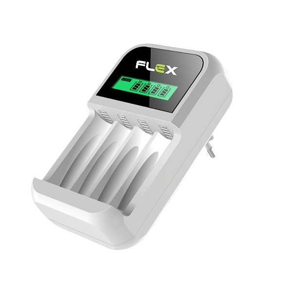 CARREG. DE PILHA MARCA: FLEX MOD. FX-C18
