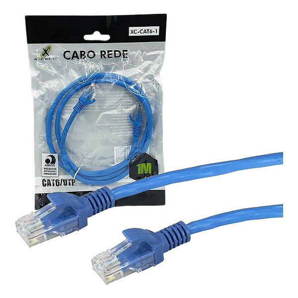 CABO DE REDE 1M X-CELL XC-CAT6-1M