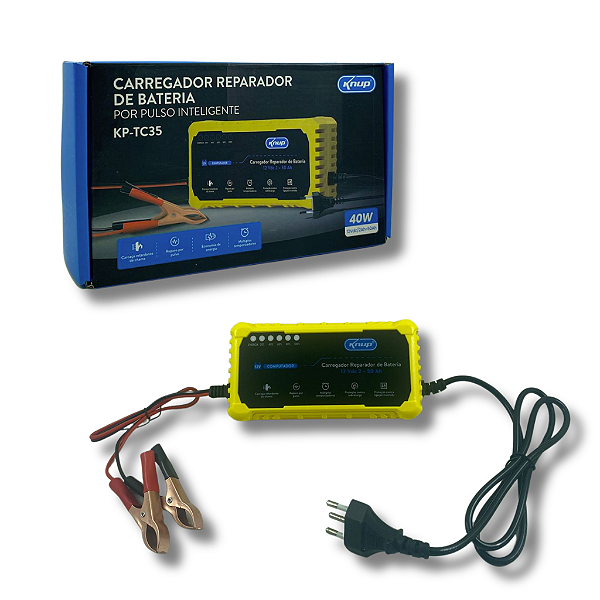 CARREGADOR DE BATERIA REF: KP-TC35