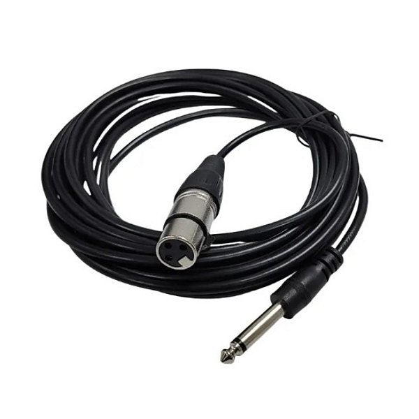 CABO DE MICROFONE XLR X PIO ESTEREO - MARCA: KNUP - KP-YP5019 5M