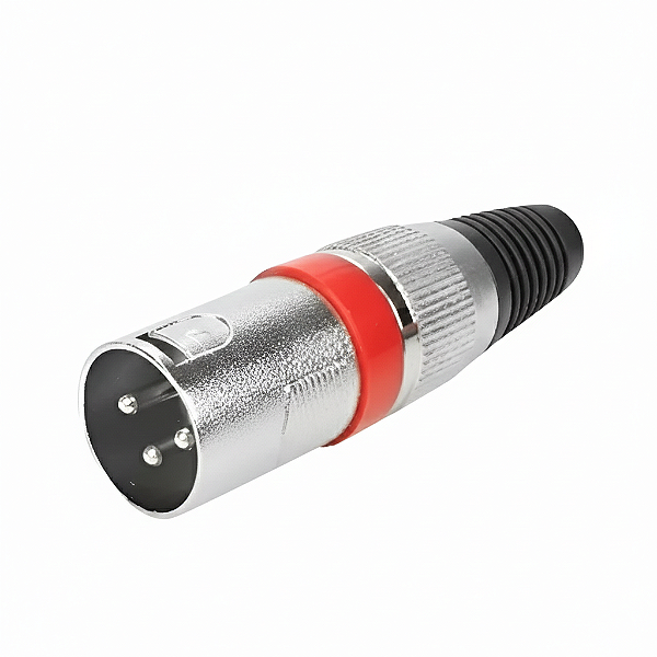 PLUG CANNON VERMELHO CORPO METALICO PGCN0001