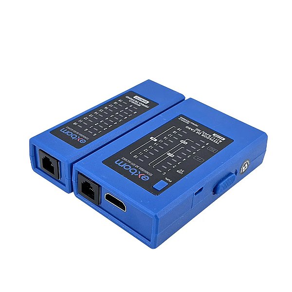 TESTADOR DE CABOSE RJ45 E COAXIAL BNC 100 PCS FEPRO-TR390HD