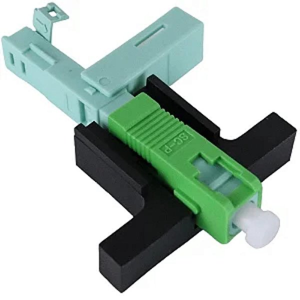 CONECTOR OPTICO SC APC 3 POSICOES