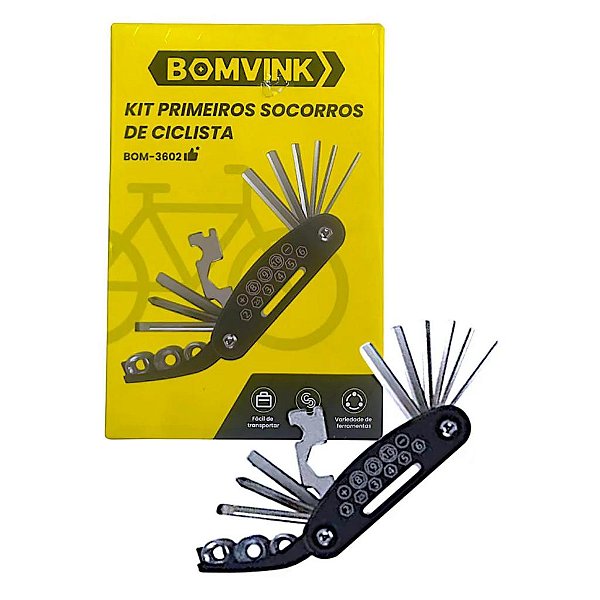 CONJUNTO FERRAMNETAS PARA MANUTENCAO BOM-3602