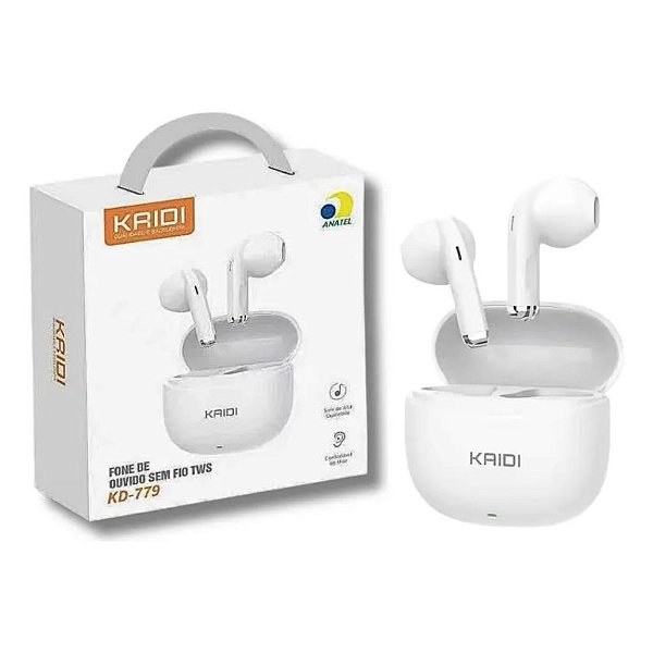 FONE DE OUVIDO SEM FIO TWS KAIDI KD-779
