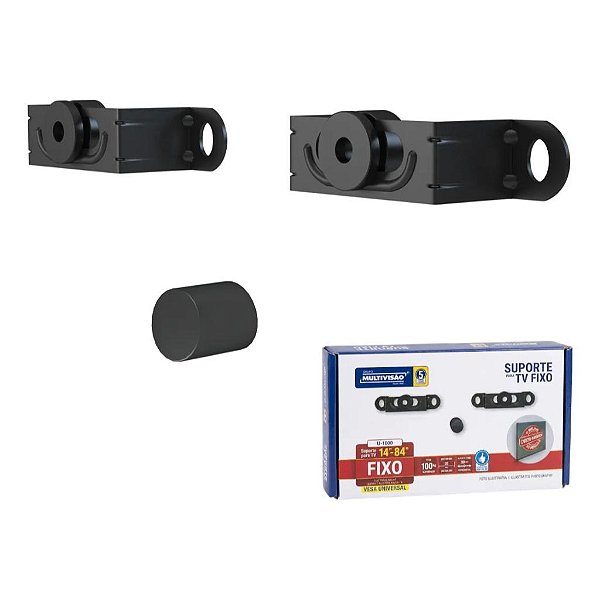 SUPORTE FIXO PARA TV DE 14" A 84" MULTIVISAO U-1000
