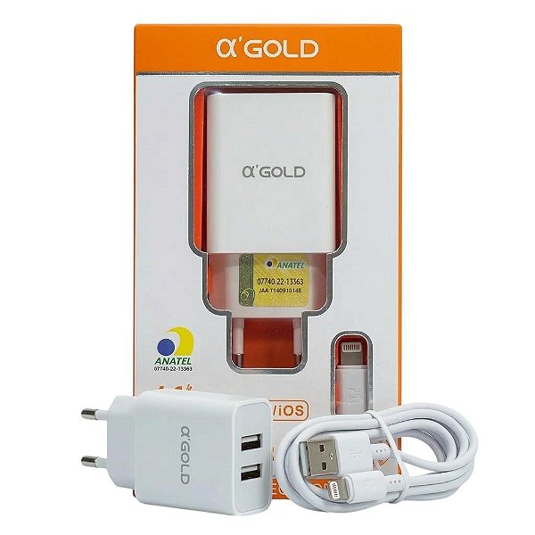 CARREGADOR IOS 4.1A CA28-2