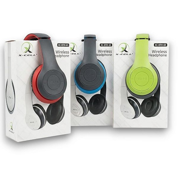 FONE DE OUVIDO BLUETOOTH MARCA X-CELL MOD. XC-BTH-65