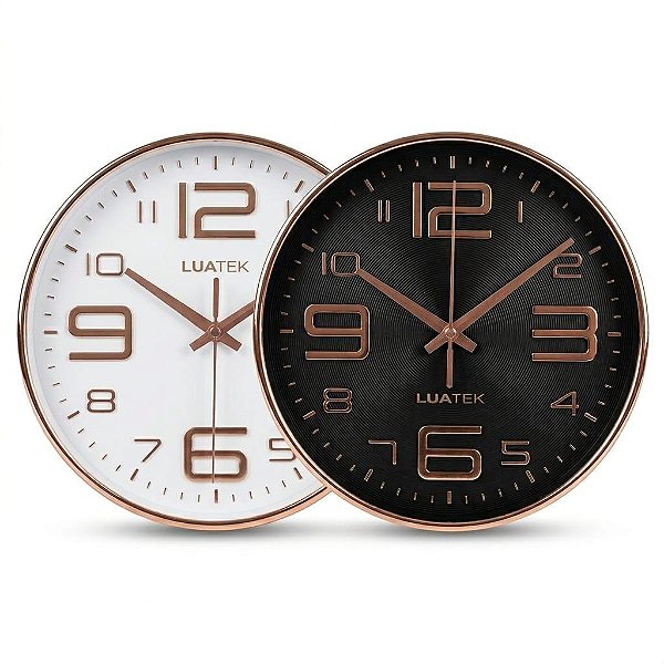 RELOGIO DE PAREDE - MARCA LUATEK - ZB-3023A