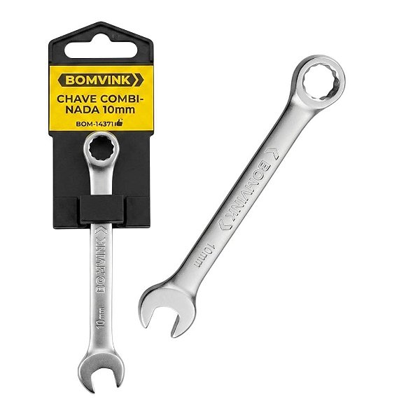 CHAVE COMBINADA DE ABERTURA FIXA 10MM BOM-1434