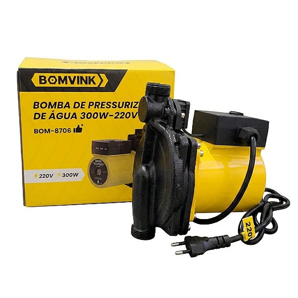 BOMBA PRESSURIZADORA DE AGUA BOM-8706 SP