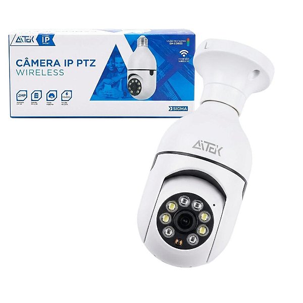 CAMERA SEGURANCA PTZ WI-FI FULL HD 1080P 2MP 3.6MM SIGMA-1020