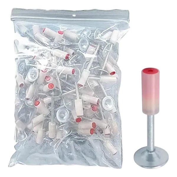 FIXA PREGO DE 27MM COM GANCHO PACOTE 25 PEÇAS