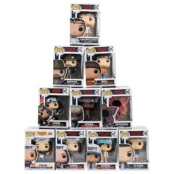 BONECOS STRANGER THINGS