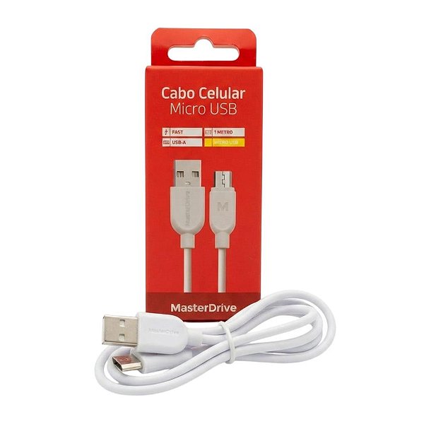 CABO USB /MICRO 1M MASTERDRIVE
