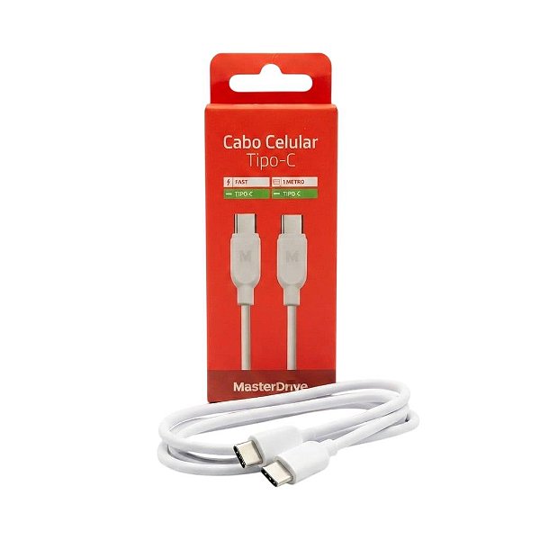 CABO TIPO C/C 1MT MASTERDRIVE