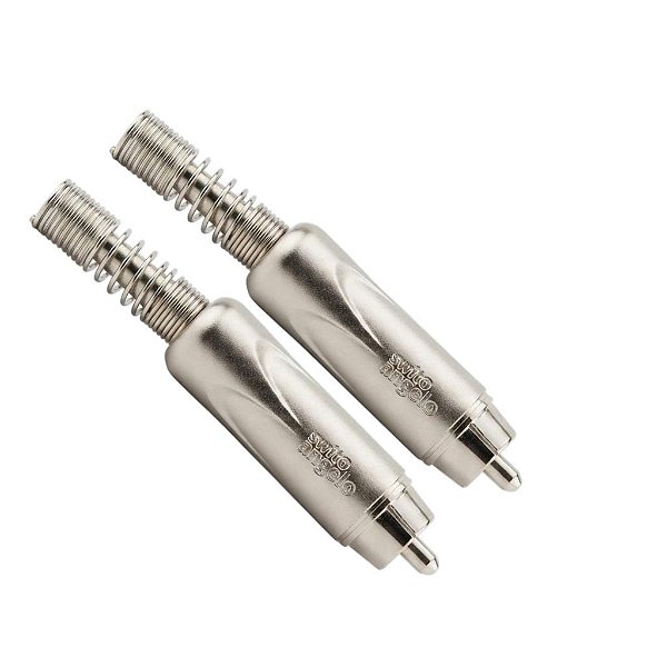 CONECTOR RCA AUDIO/VIDEO MOD RCA NINJA JATEADO - SANTO ANGELO