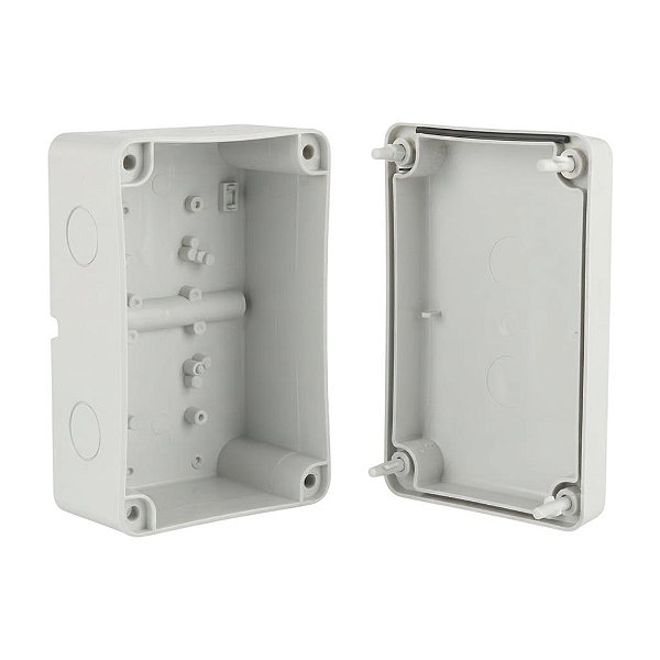 CAIXA ORGANIZADORA MEDIA RESISTENTE A AGUA BRANCA  15,5 X11 X 7,5 CM - GIMIX1554