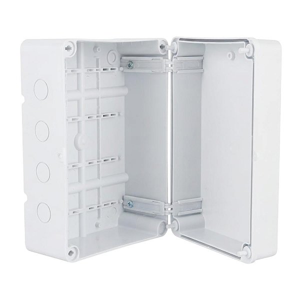CAIXA ORGANIZADORA GRANDE 18,3 X 26 X 12 CM RESISTENTE A AGUA BRANCA G - GIMIX1561