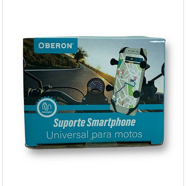 SUPORTE UNIVERSAL PARA CELULAR P/ USO EM MOTO OBERON OR-SP009
